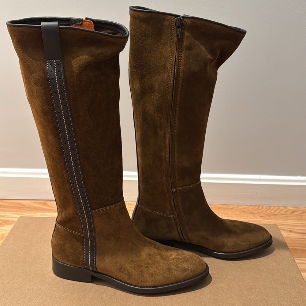 NWB Penelope Chilvers Posada Suede Boots - Picture 4 of 13